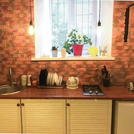 In The Center Of Apartment *